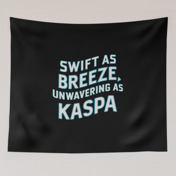 Item preview, Kaspa Doesn’t Tease. It Works. designed and sold by RadDeck.