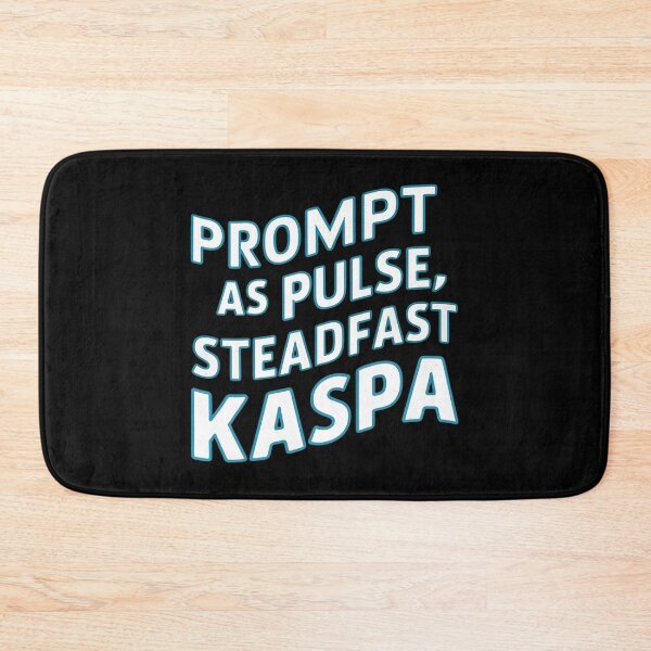 Item preview, Kaspa Doesn’t Need a Mascot. It Has a Mechanism. designed and sold by RadDeck.