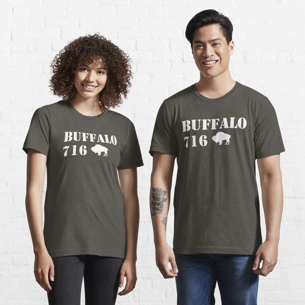 AssortedRealitee 716 Buffalo Baseball Color Long Sleeve T-Shirt