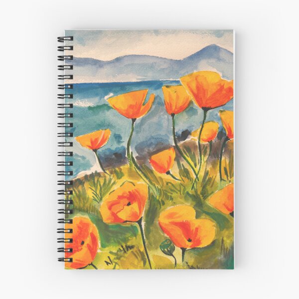 Item preview, California Poppy flowers designed and sold by Dr.Deepti Mundkur.