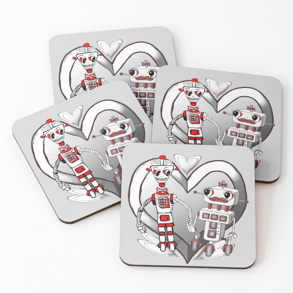 Item preview, Robots In Love designed and sold by artmuvz.