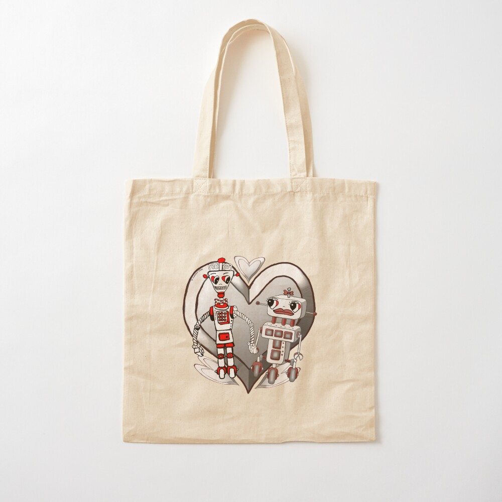 Robot tote bag
