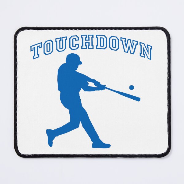 Item preview, Touchdown or home run baseball parody - funny sports shirts designed and sold by PIXEL POP DESIGNS - Beyond the Norm!.