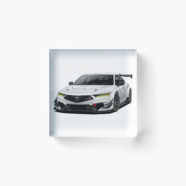 Item preview, White Integra Type S Race Car designed and sold by Six Deers.