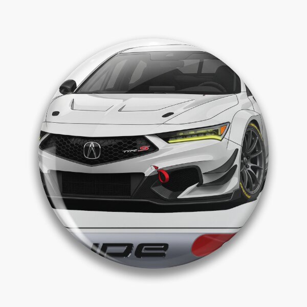 Item preview, White Integra Type S Race Car designed and sold by Six Deers.