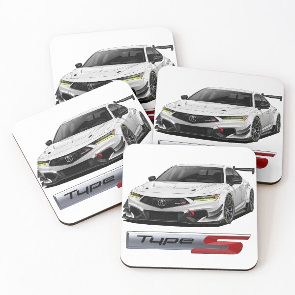 Item preview, White Integra Type S Race Car designed and sold by Six Deers.