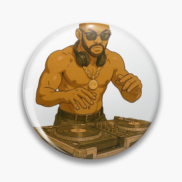 Item preview, DJ Bruce Black designed and sold by tsanwo.