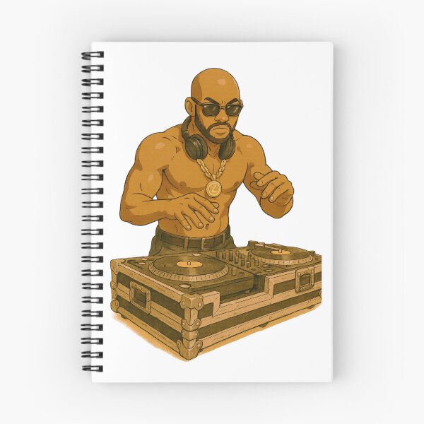 Item preview, DJ Bruce Black designed and sold by tsanwo.