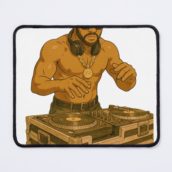 Item preview, DJ Bruce Black designed and sold by tsanwo.