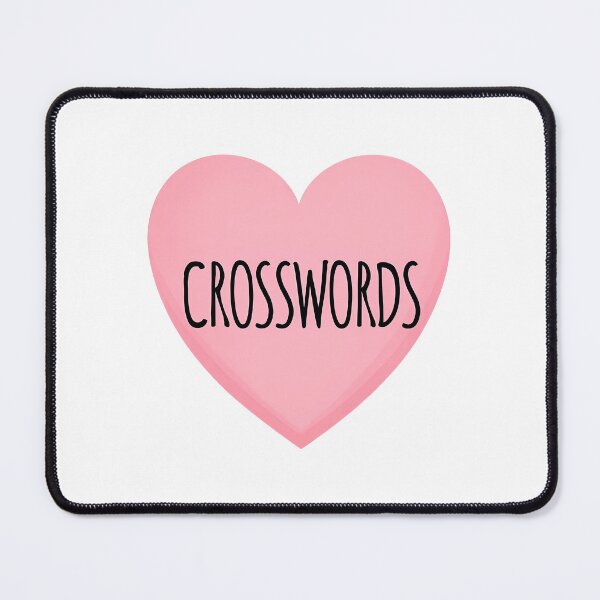Item preview, I Heart Crosswords  designed and sold by CharmStudio.