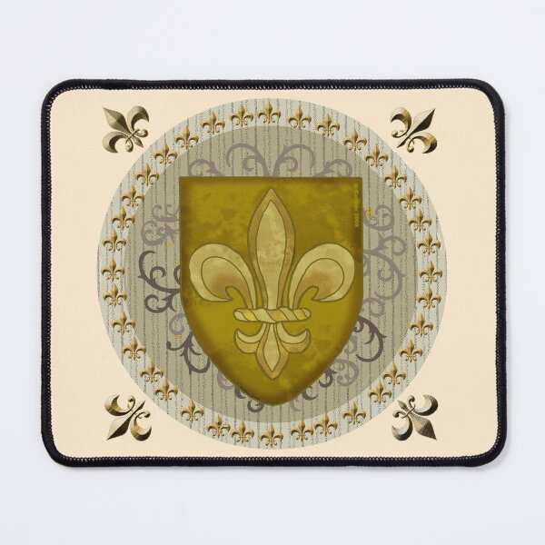 Item preview, Fleur De Lis Shield designed and sold by artmuvz.