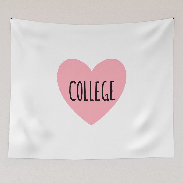 Item preview, I Heart College  designed and sold by CharmStudio.