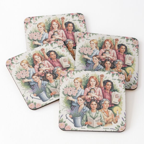 Item preview,  Learn, Grow, Share, Care, Fight & Inspire designed and sold by Kristy's Charmed Arts.