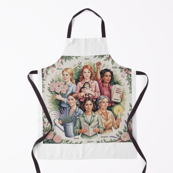Item preview,  Learn, Grow, Share, Care, Fight & Inspire designed and sold by Kristy's Charmed Arts.