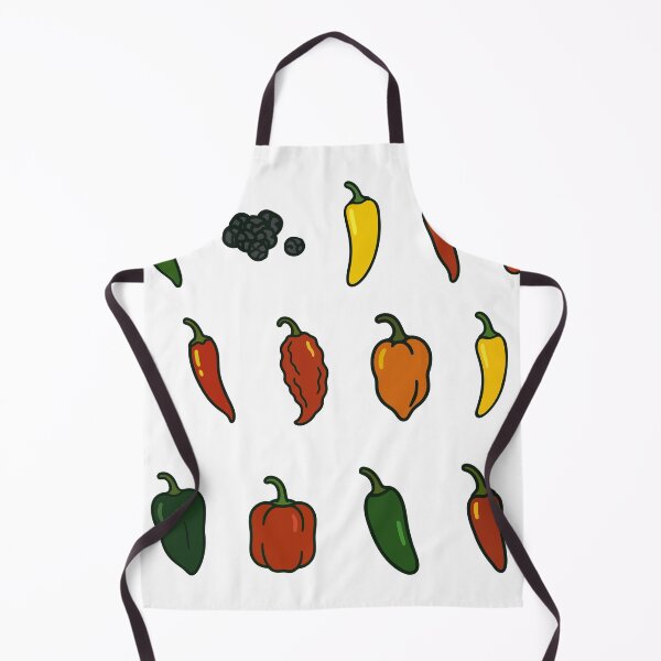 Item preview, Spicy Chili Pepper Pattern - Colorful Vector Hot Peppers Design designed and sold by Greemo03.