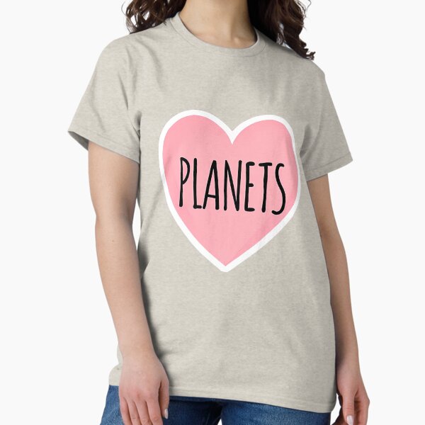 Item preview, I Heart Planets  designed and sold by CharmStudio.