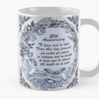 Silver Anniversary Mug