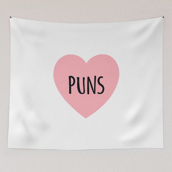 Item preview, I Heart Puns  designed and sold by CharmStudio.