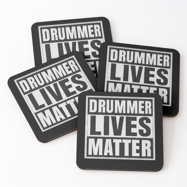 Item preview, drummer lives matter a funny gift for drummers and drumset players designed and sold by musicianteez.