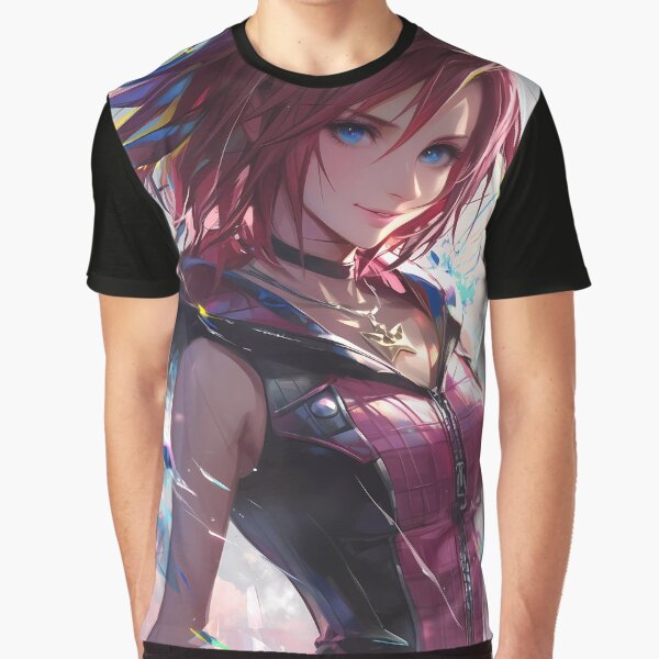 Vista previa del artículo con la obra «Arte del juego Kairi Kingdom Hearts Radiant Smile Crystal Shards», diseñado y vendido por juniorcastros.