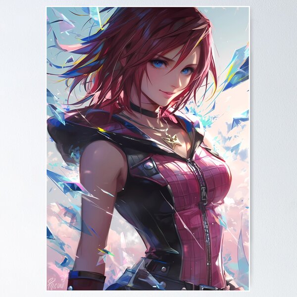 Item preview, Arte del juego Kairi Kingdom Hearts Radiant Smile Crystal Shards designed and sold by juniorcastros.