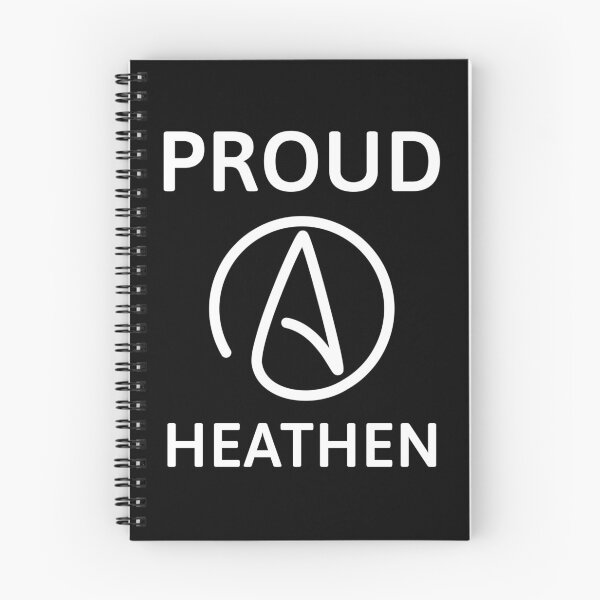 Item preview, Proud heathen atheist design  designed and sold by Rachel the Artist .