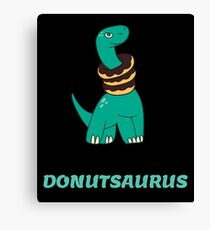 Donutsaurus Canvas Print