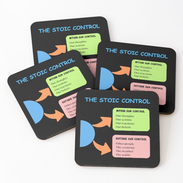 Item preview, Mastering the Stoic Conrol for Inner Peace | Daily Stoicism Lessons designed and sold by LexaArtworks.
