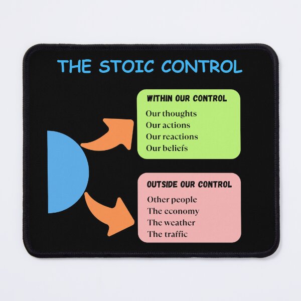 Item preview, Mastering the Stoic Conrol for Inner Peace | Daily Stoicism Lessons designed and sold by LexaArtworks.