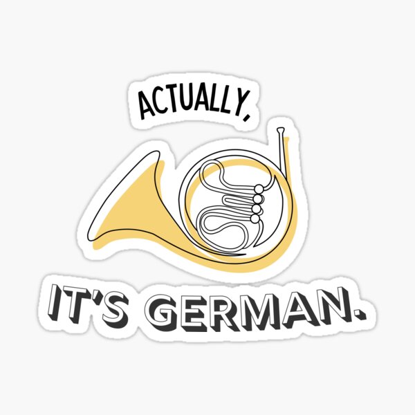 Artikel-Vorschau von Horn T-Shirt – Band – Eigentlich ist es deutsch., designt und verkauft von hopegk.