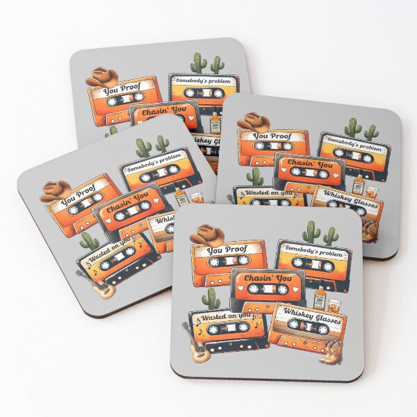 Item preview, Country Atmosphere Vintage K7 Icons of the Wild West designed and sold by Artbellachi.