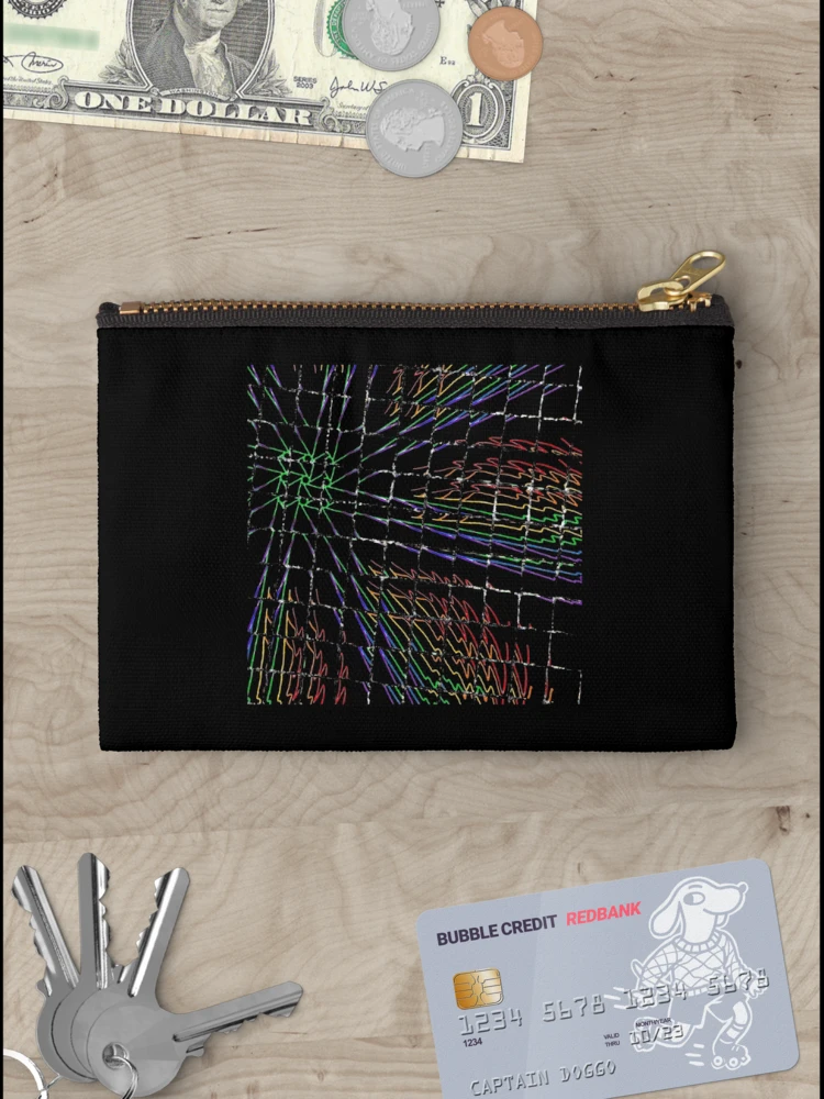 Thumbnail 3 of 4, Zipper Pouch, Abstract rainbow designed and sold by Meo Design.