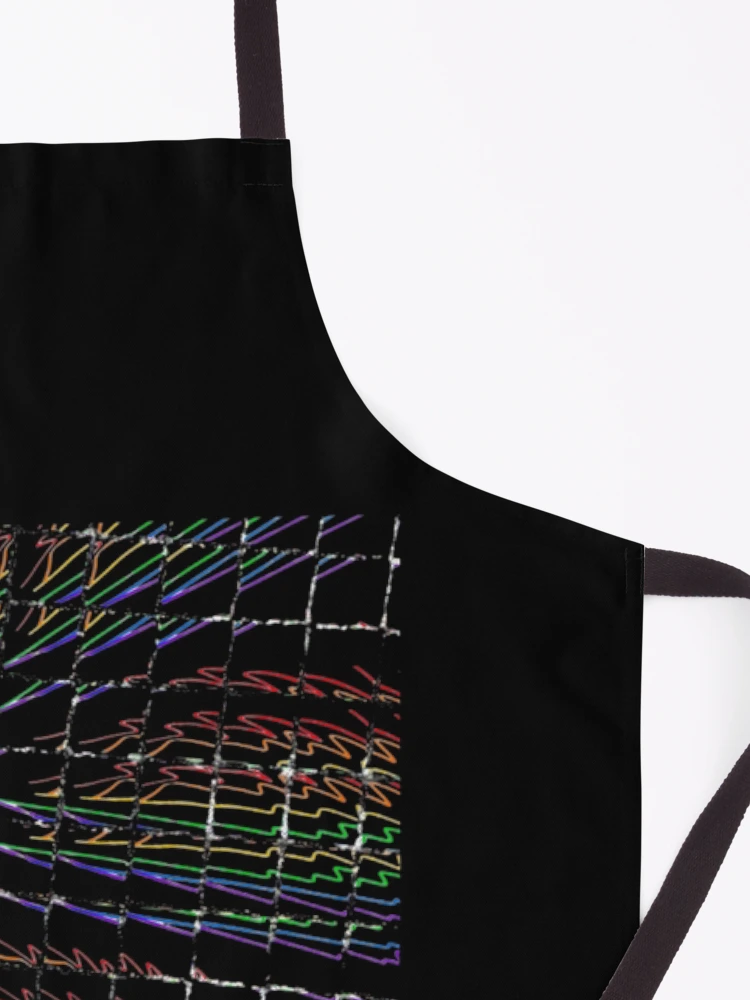 Thumbnail 3 of 6, Apron, Abstract rainbow designed and sold by Meo Design.