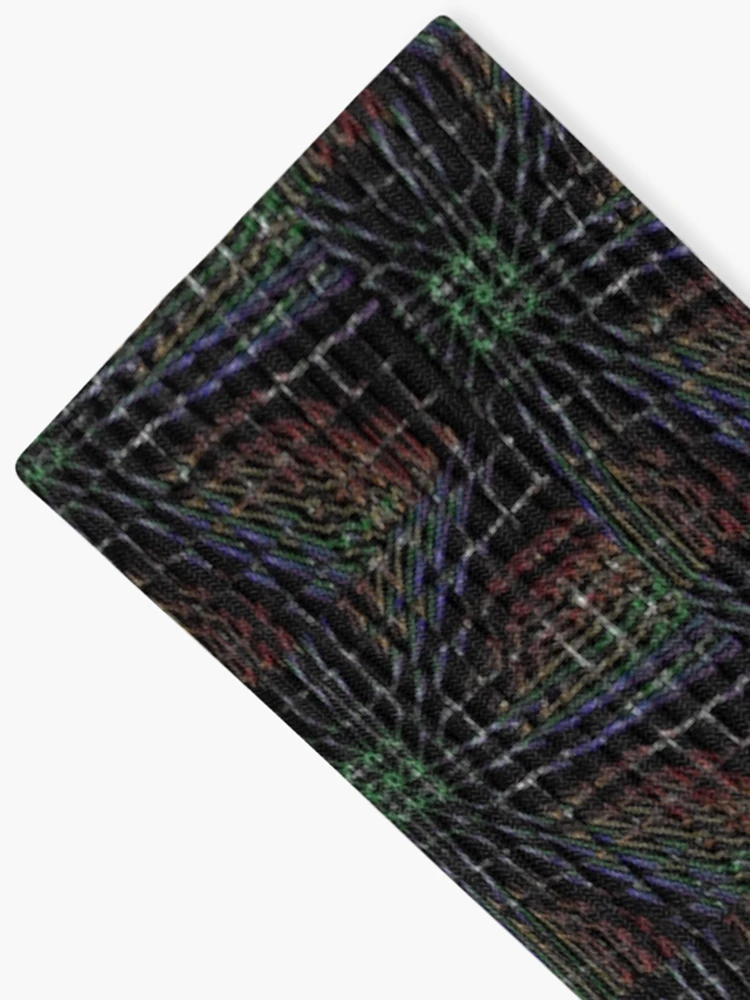 Thumbnail 2 of 5, Socks, Abstract rainbow designed and sold by Meo Design.
