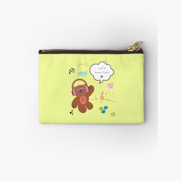 Item preview, Mono Bear Message – Let’s Have Fun! (Lemon Pop) designed and sold by mintmono-studio.