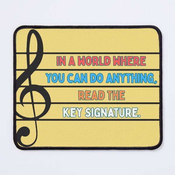 Item preview, Key signature - band - music - in a world where tshirt designed and sold by hopegk.