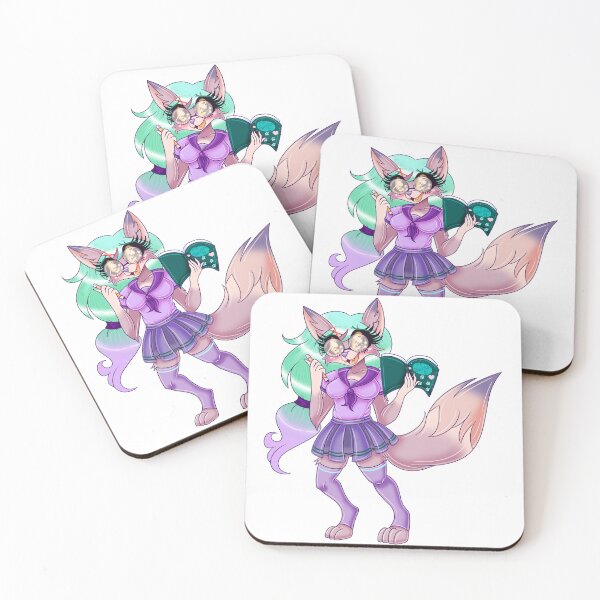 Item preview, Nerdy Fox Girl designed and sold by ShadowiesArt.