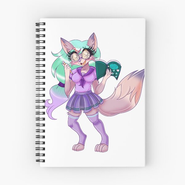 Item preview, Nerdy Fox Girl designed and sold by ShadowiesArt.