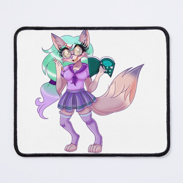 Item preview, Nerdy Fox Girl designed and sold by ShadowiesArt.