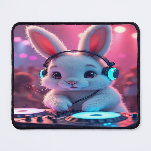 Item preview, Headphones Bunny DJ designed and sold by TONSNAP.