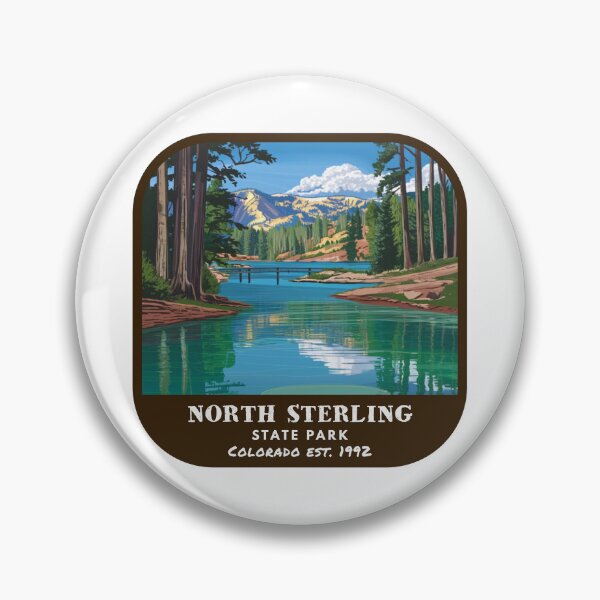 Artikelvorschau, Vintage North Sterling State Park (Colorado State Park) entworfen und verkauft von RabbitK.