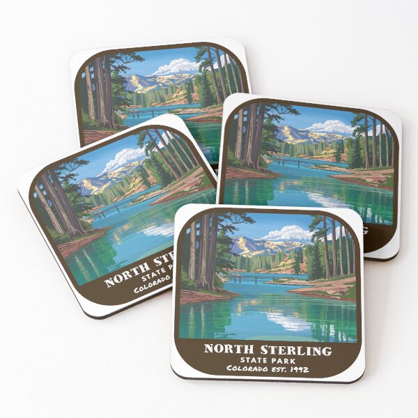 Item preview, Vintage North Sterling State Park (Colorado State Park) designed and sold by RabbitK.