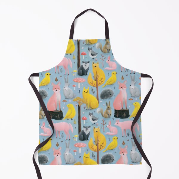 Item preview, Cute Woodland Animals Seamless Pattern designed and sold by Hunzaly.