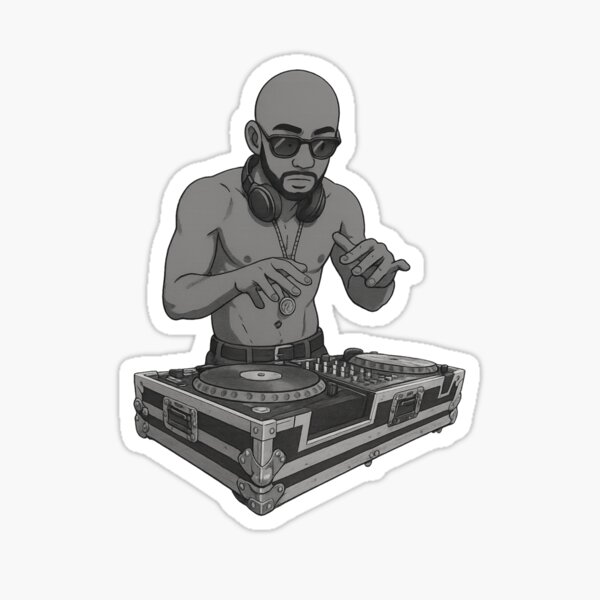 Artikel-Vorschau von DJ Bruce Dee, designt und verkauft von tsanwo.