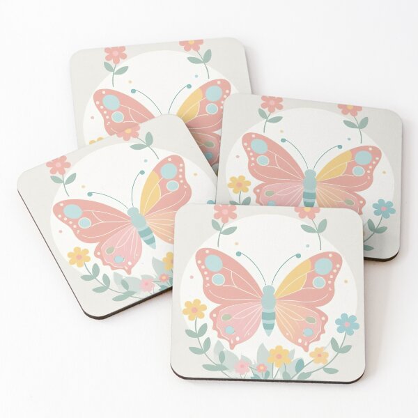 Item preview, Sweet butterfly and flower designed and sold by Pastelic by Jessy.