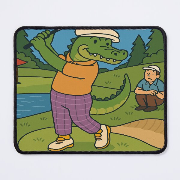 Item preview, Tee’d Off – Reptile Rules the Green designed and sold by Flipped World Society.