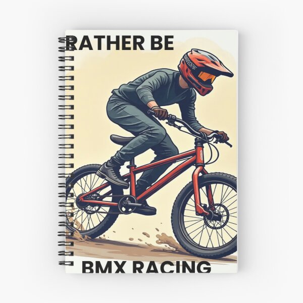 Item preview, I'd Rather Be BMX Racing designed and sold by 440-Teez.