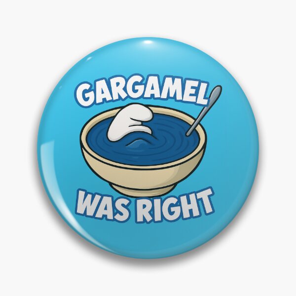 Item preview, Gargamel Was Right Funny Cartoon Villain Soup Meme designed and sold by kindprints.