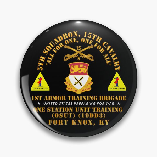 Item preview, Army -  5th Squadron, 15th Cavalry (OSUT)(19DD3) - 1st Ar Tng Bde Ft Knox, KY designed and sold by Military Insignia Products.