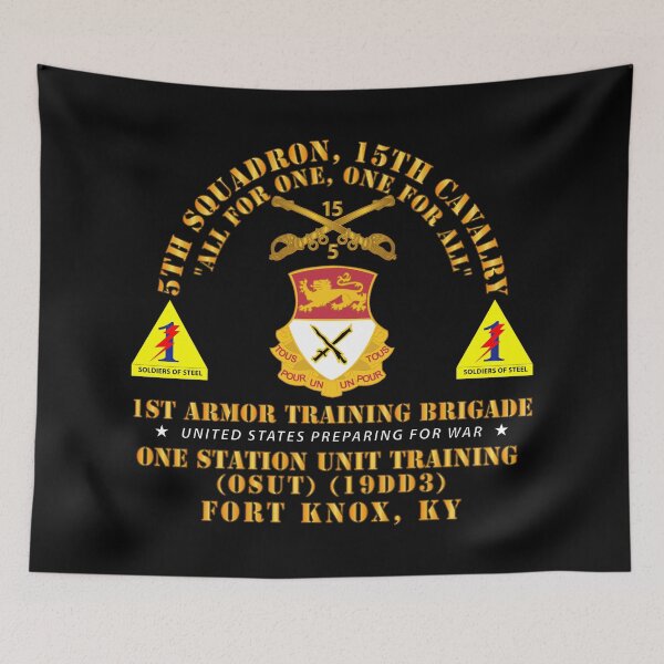 Item preview, Army -  5th Squadron, 15th Cavalry (OSUT)(19DD3) - 1st Ar Tng Bde Ft Knox, KY designed and sold by Military Insignia Products.